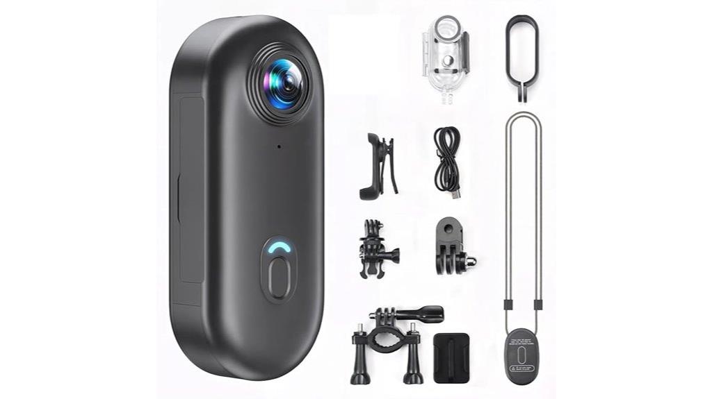 4k action camera 128gb storage