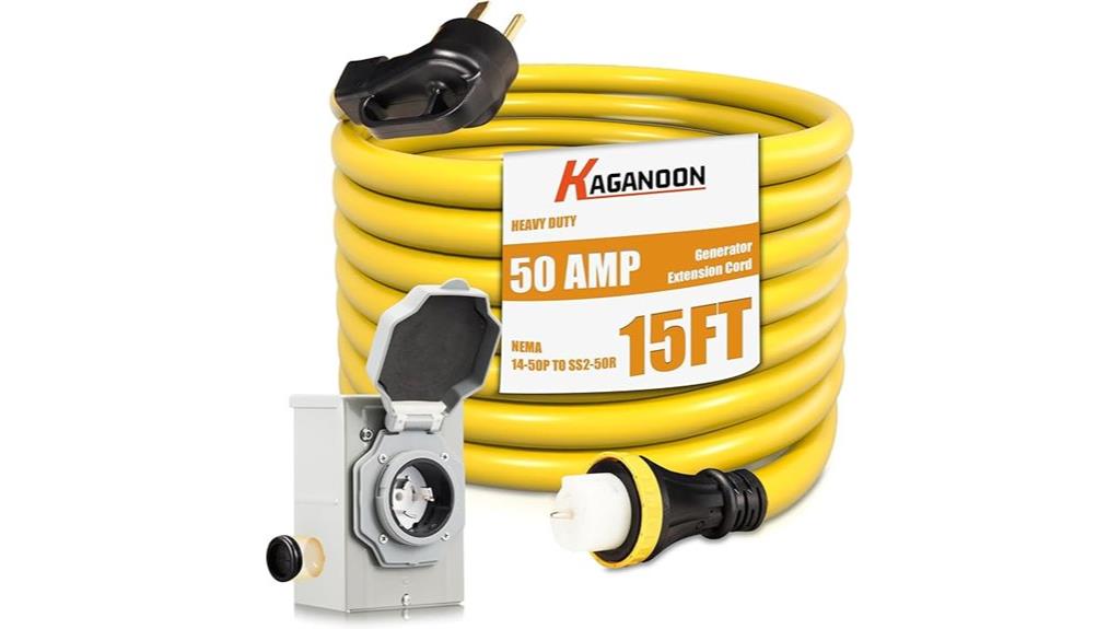 50 amp power connection kit