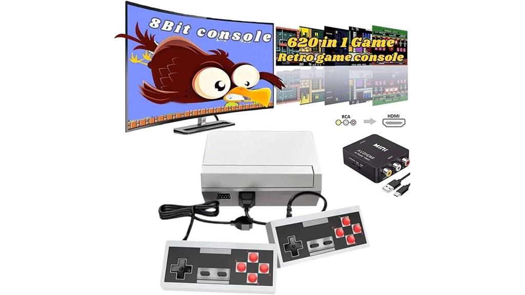 600 game retro console