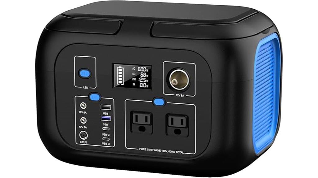 600w solar power station