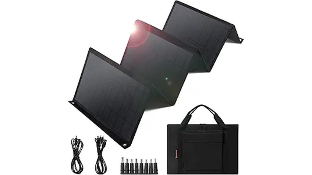 60w foldable solar panel