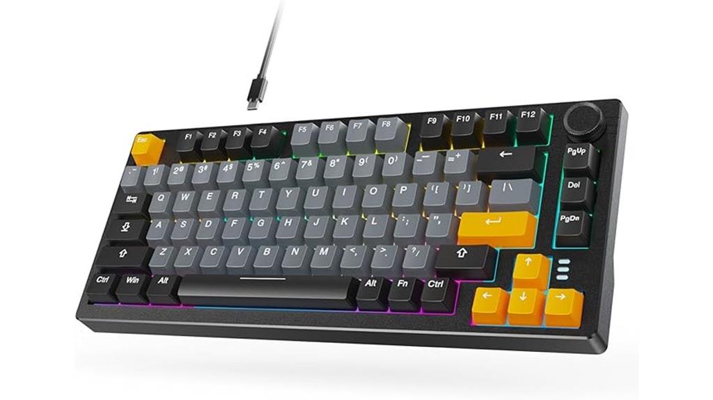 75 mechanical gaming keyboard