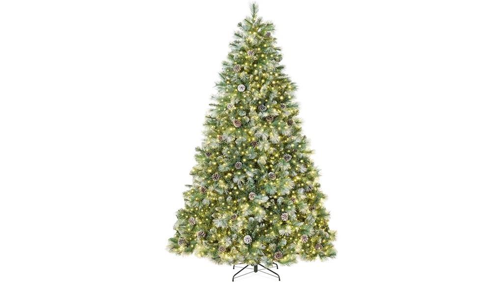 7 5ft pre lit scotch pine