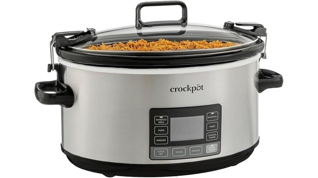 7 quart slow cooker timer