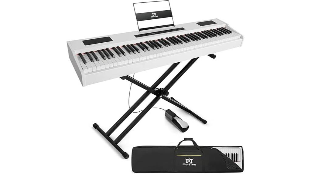 88 key weighted digital piano