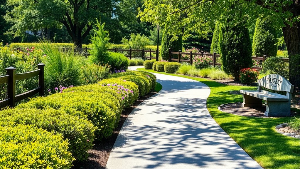 accessible inclusive garden pathways