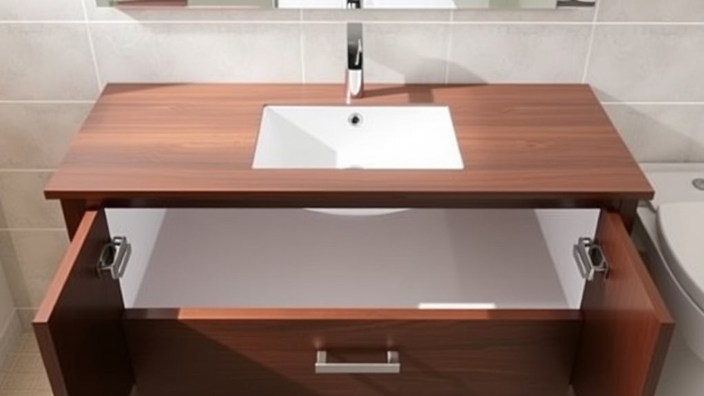 accessible stylish bathroom vanities