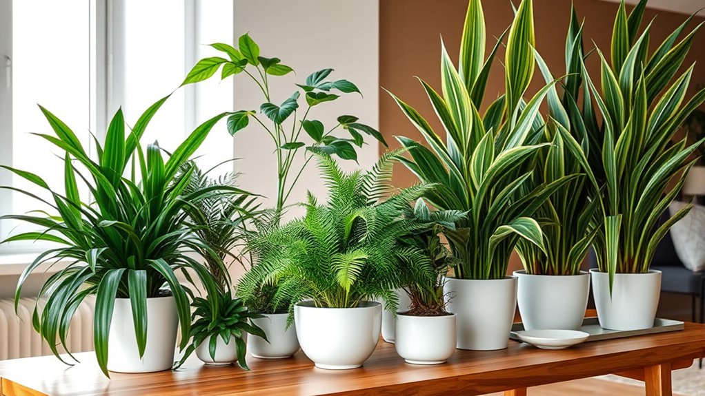 add plants to improve air