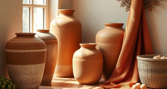 adding dusty terra cotta accents