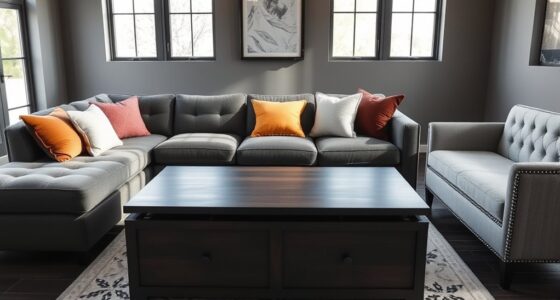 adding storage ottoman benches