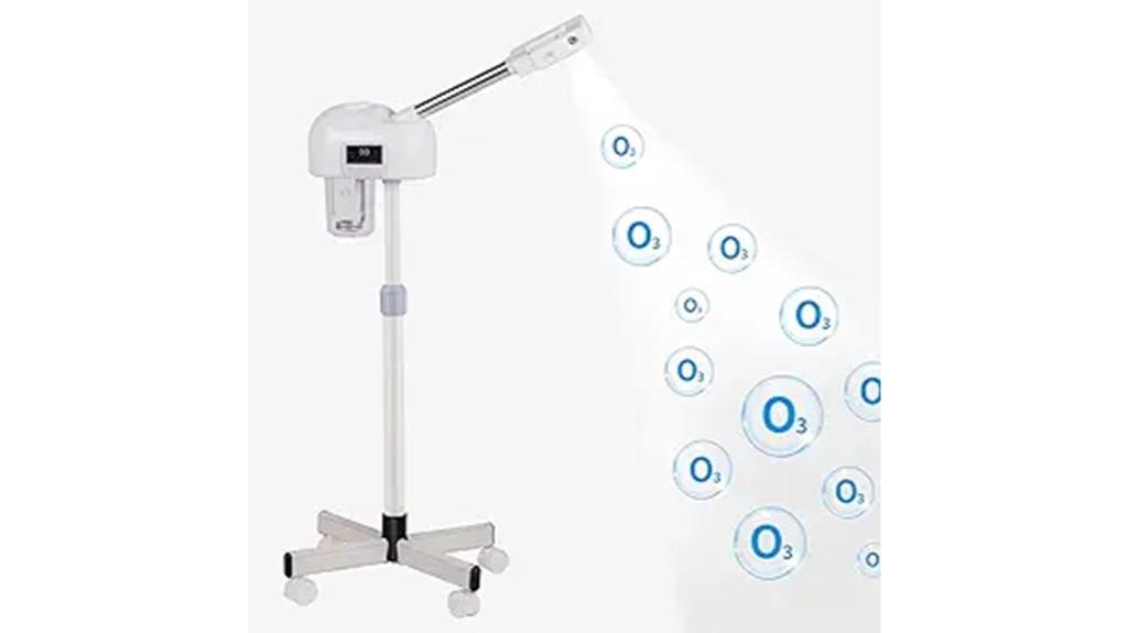 adjustable digital facial steamer