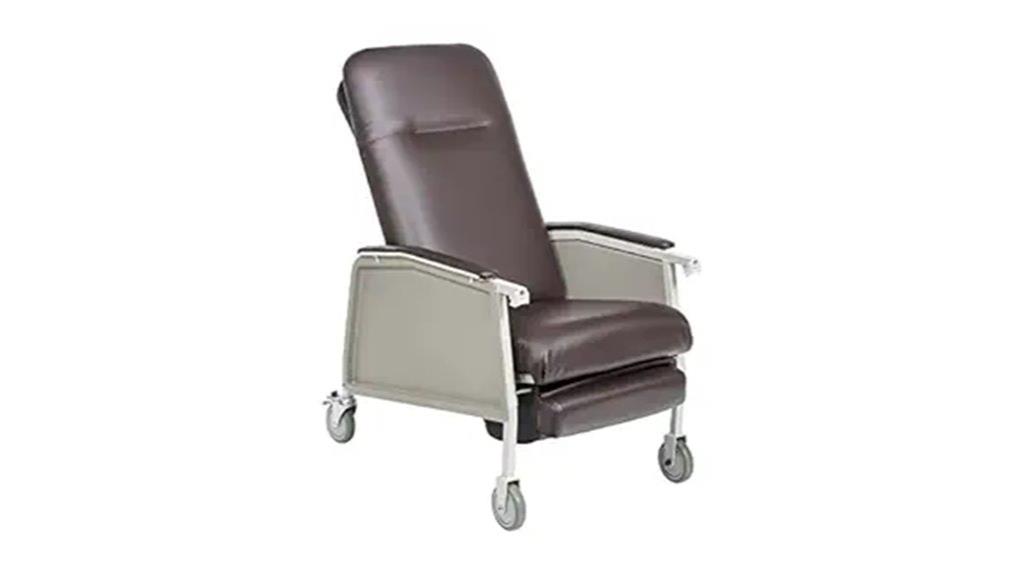 adjustable geriatric recliner chair