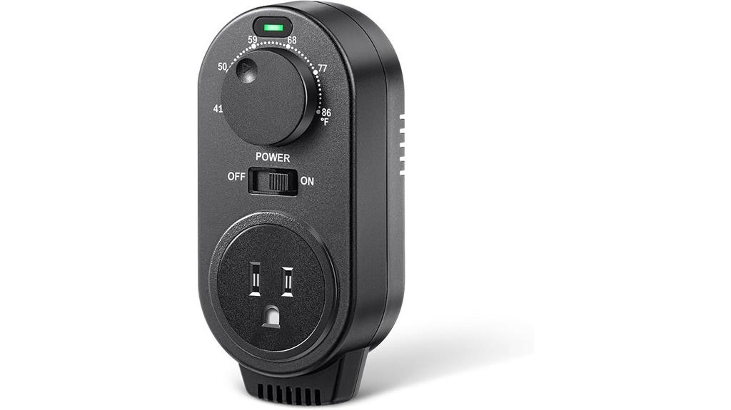 adjustable hvac thermostat