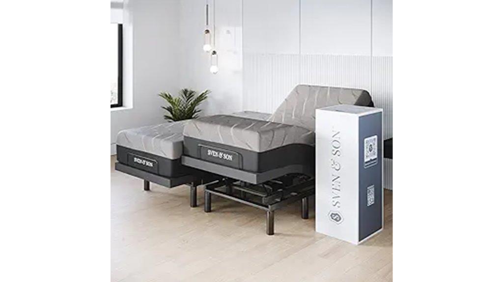 adjustable massage split king