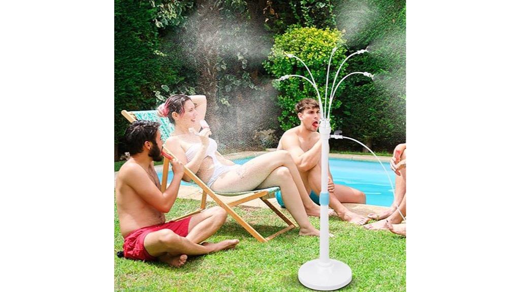 adjustable outdoor patio misters