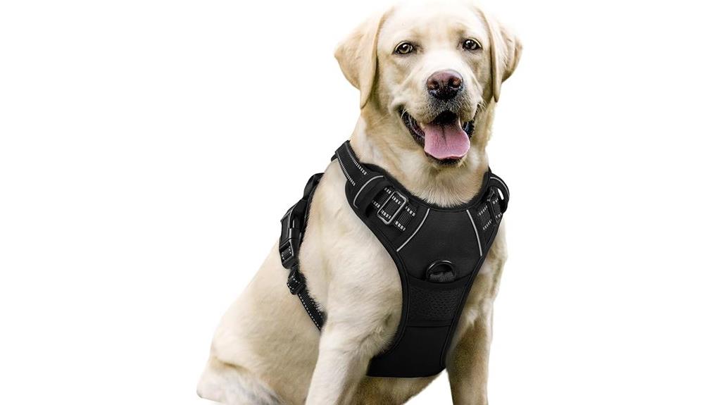 adjustable padded dog harness