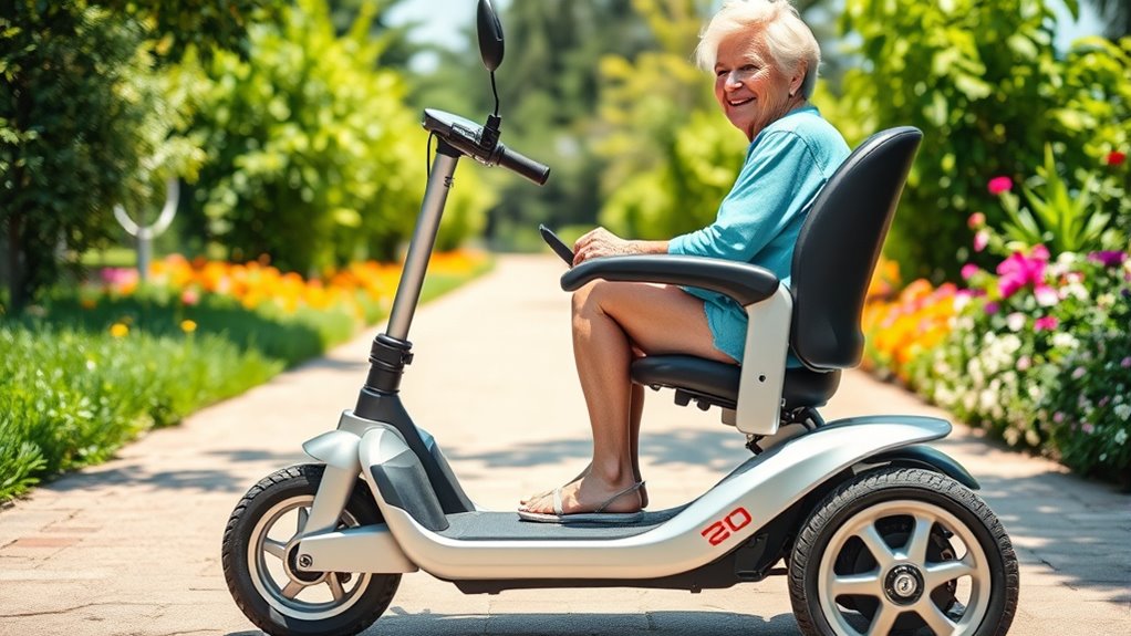 adjustable portable safe scooter