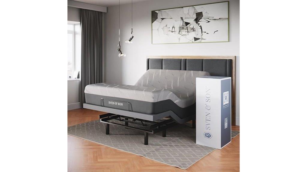 adjustable queen massage bed