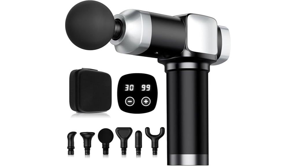 adjustable speed massage gun