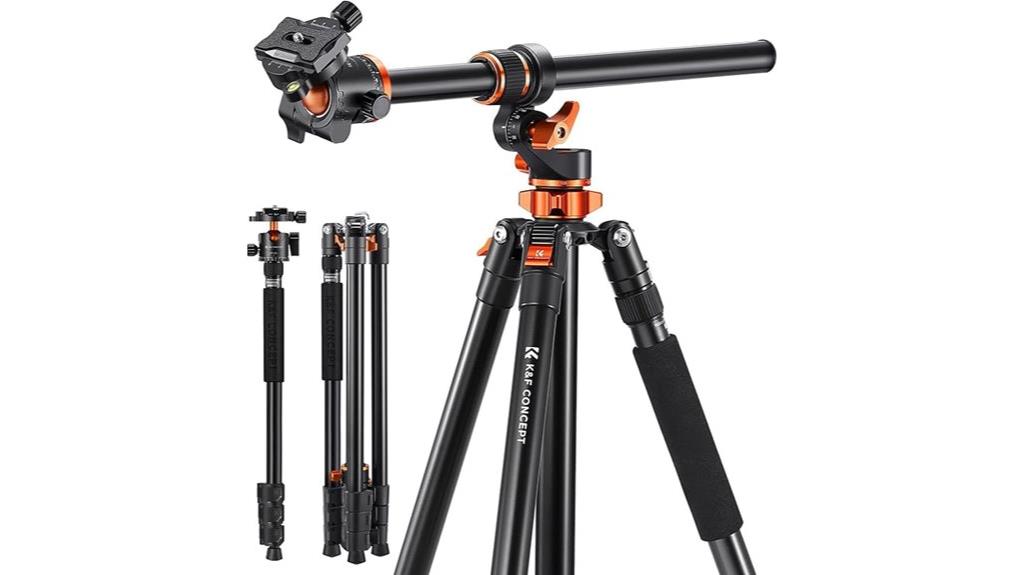 adjustable tripod with monopod