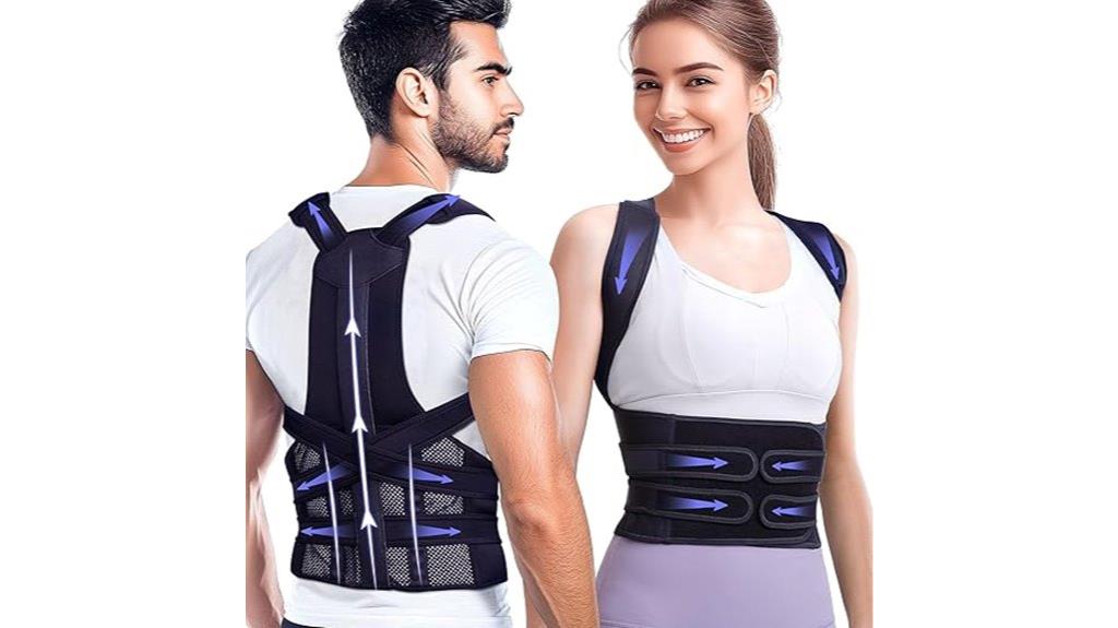 adjustable unisex back support