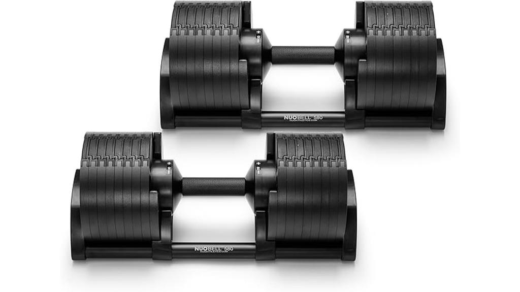adjustable weight dumbbell set
