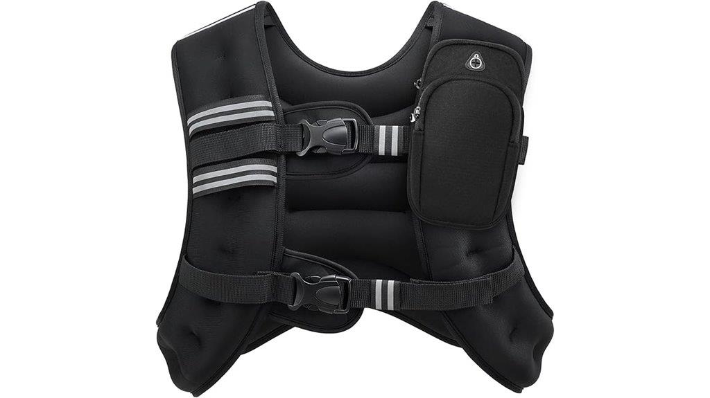 adjustable weight training vest