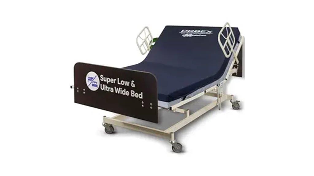 adjustable wide hospital bed