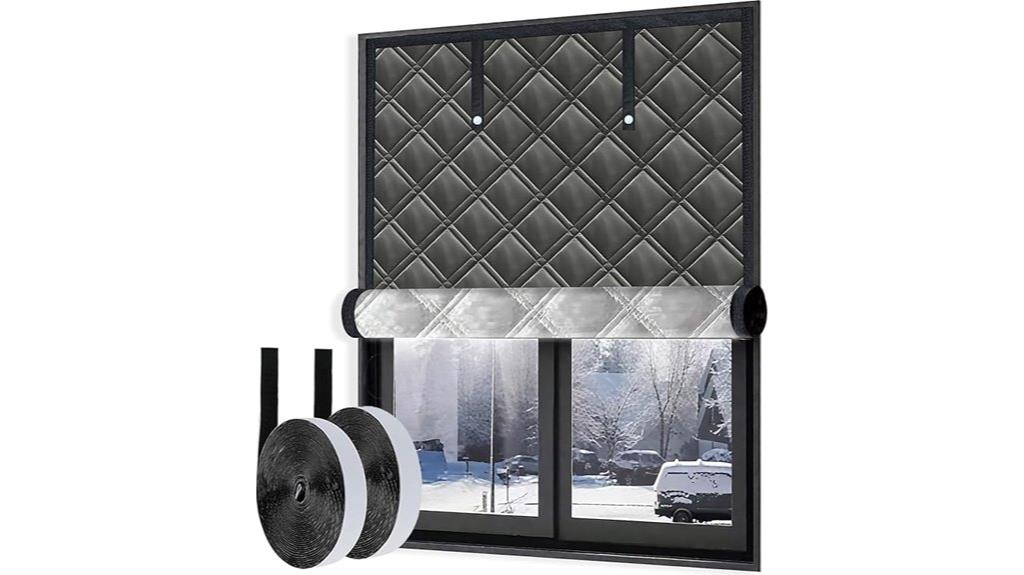 adjustable winter window insulation