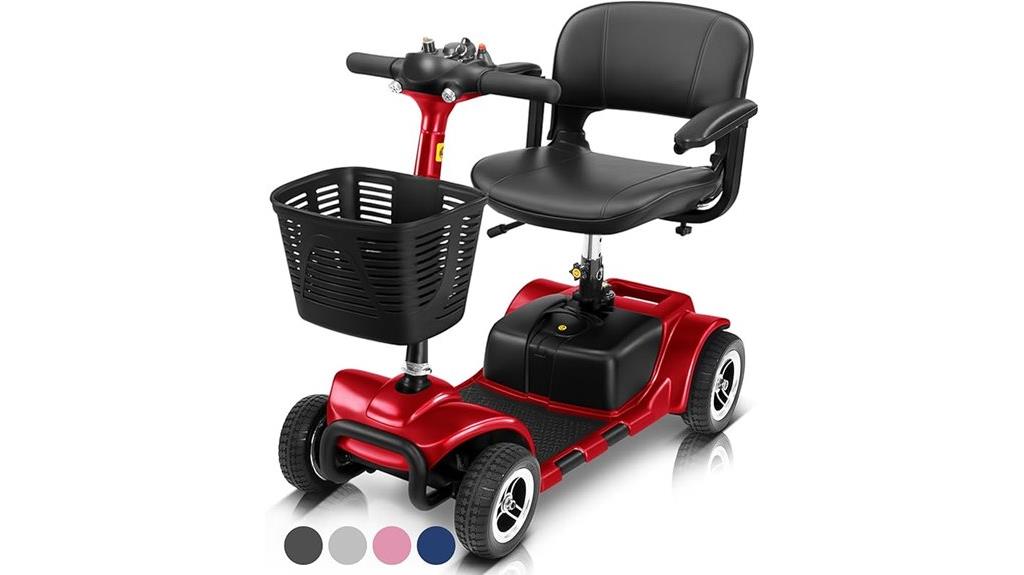 adult elderly 4 wheel scooter