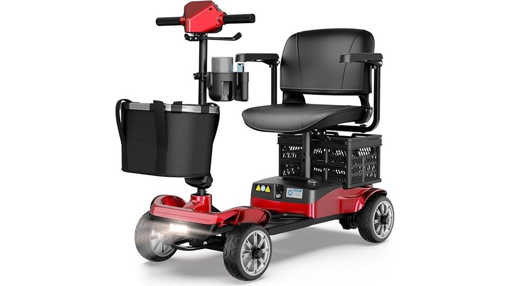 adult four wheel scooter