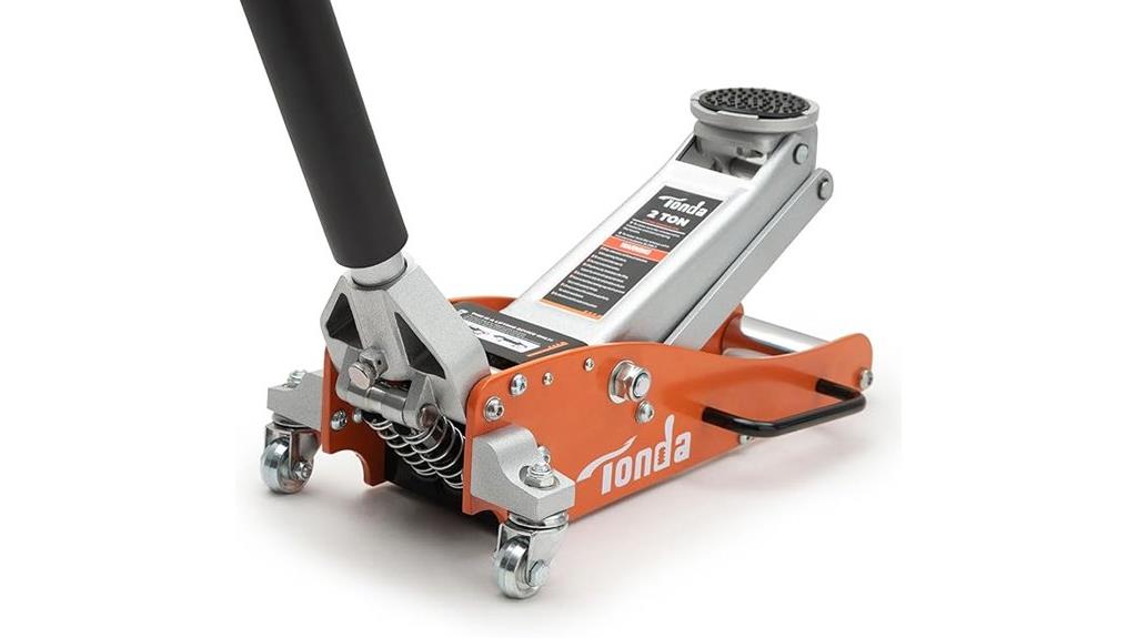 aluminum 2 ton floor jack