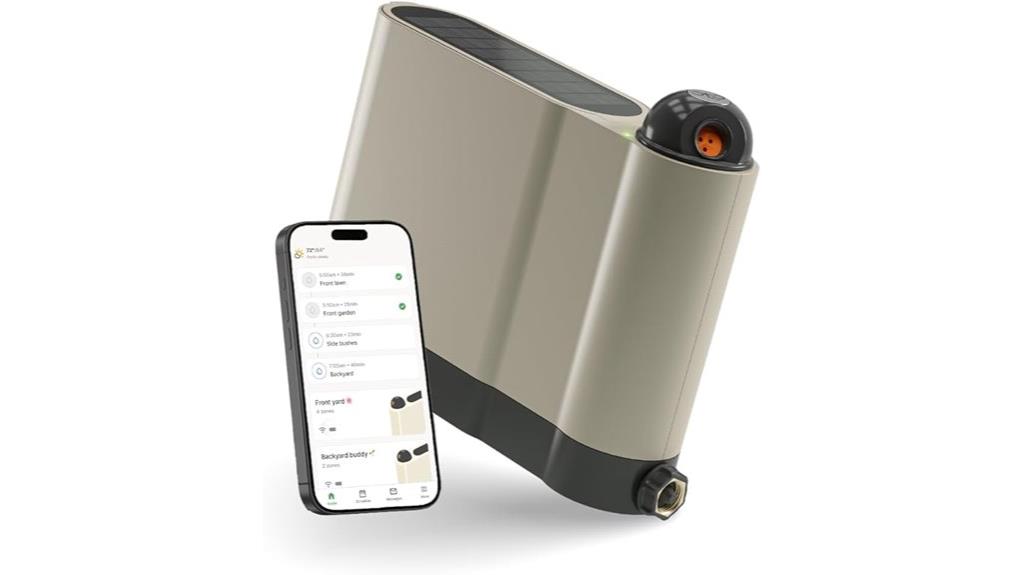 app controlled weather responsive sprinkler