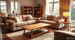 arrange furniture within reach