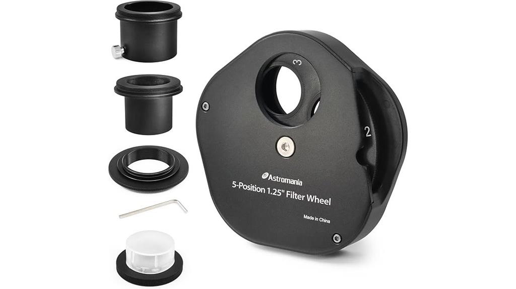 astromania 1 25 inch filter wheel