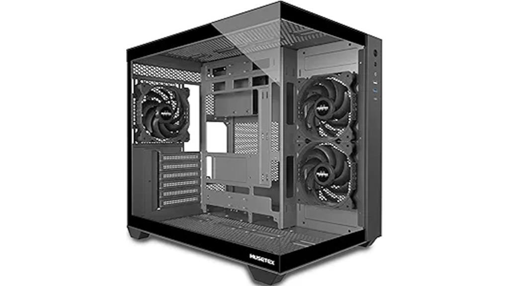 atx pc case with fans