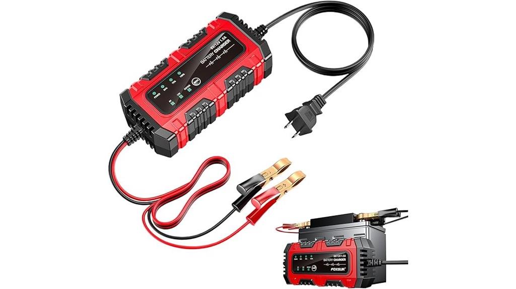 automated vehicle battery charger