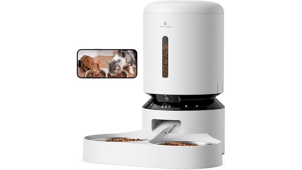 automatic cat feeder camera