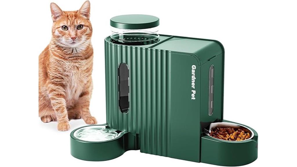 automatic gravity cat feeder