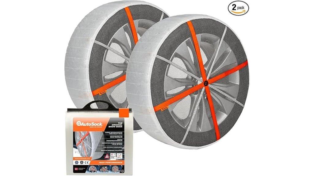 autosock snow tire socks