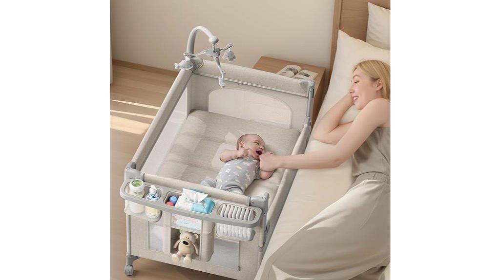 baby bassinet with mattress