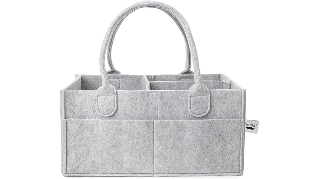 baby diaper storage caddy