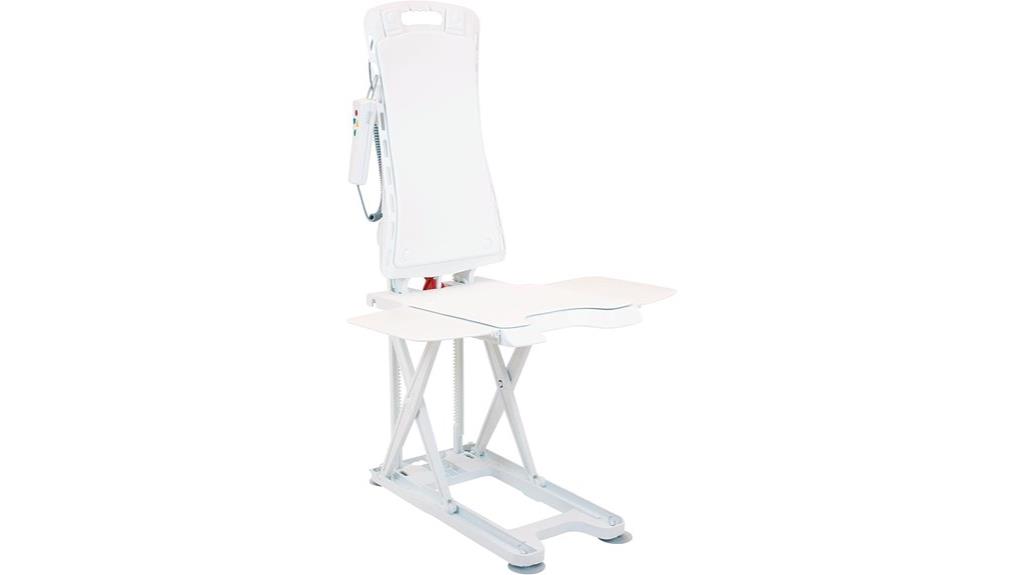bath lift chair device