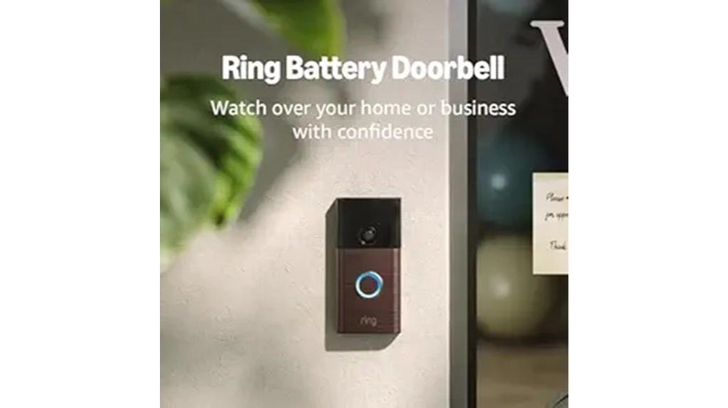 battery powered video doorbell
