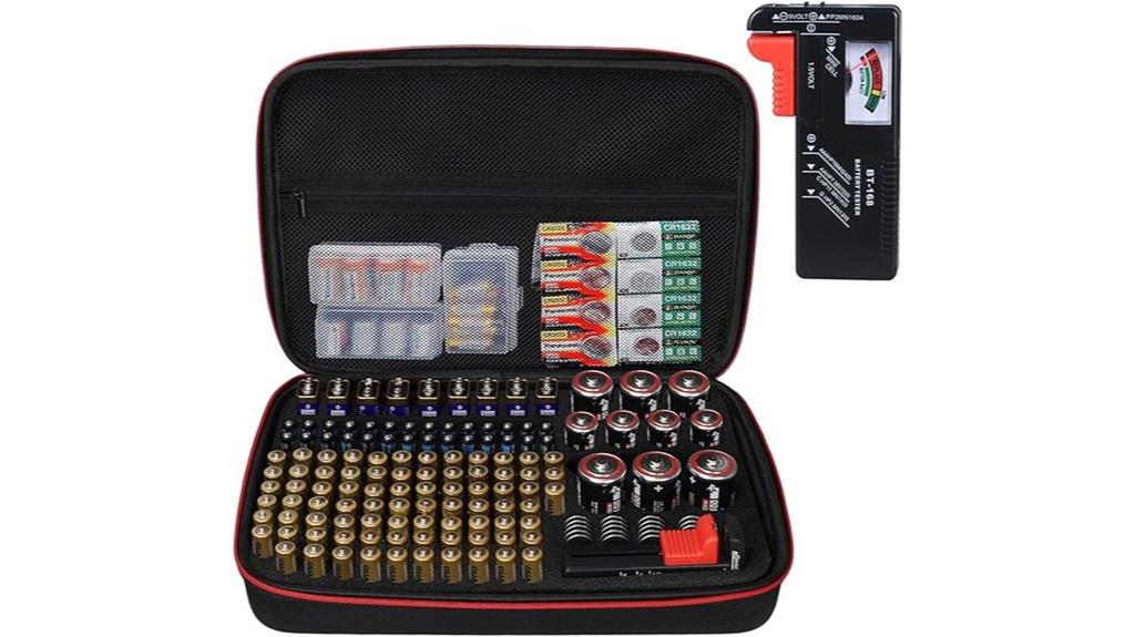 battery storage box organizer