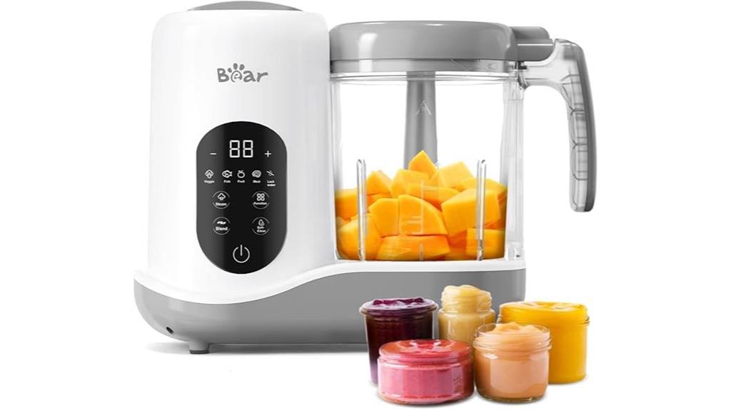 bear 2024 self cleaning baby food maker