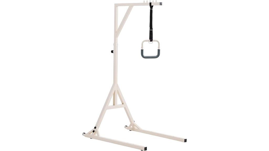 bed trapeze bar with casters