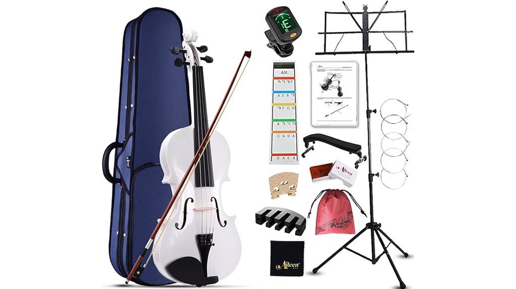 beginner 4 4 violin set