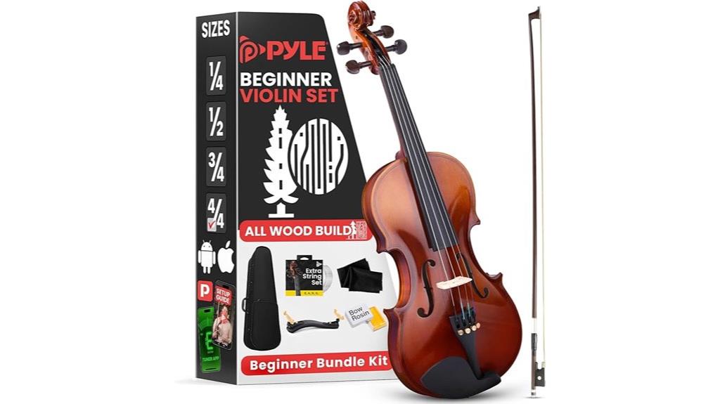 beginner full size violin kit