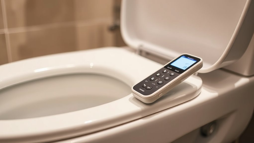 bidet seats with remote